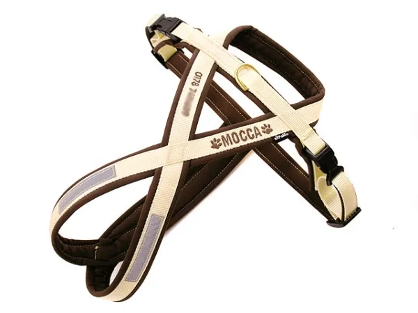 eRPaki PRO Flyballgeschirr 15mm Double-Klick - bestickt