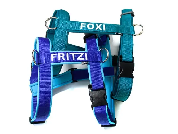 eRPaki PRO Führgeschirr 30mm Double-Klick - bestickt eRPaki PRO Führgeschirr 30mm Double-Klick - bestickt
