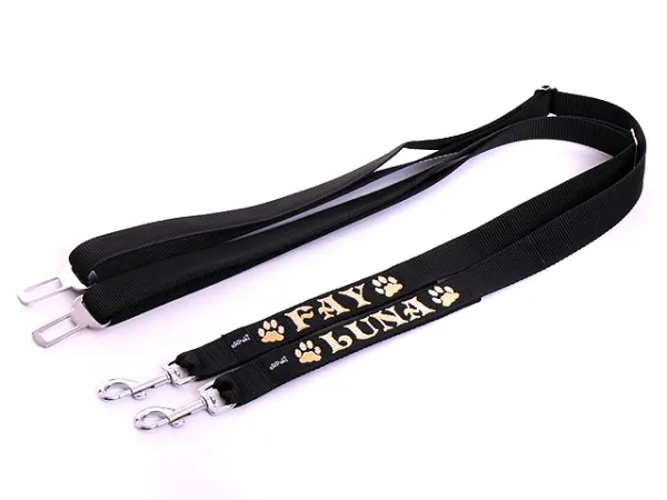 eRPaki Autogurt mit Namensbestickung 30 mm