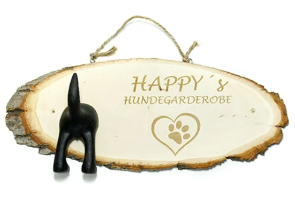 eRPaki Hundegarderobe personalisiert - 1 Hundepopo