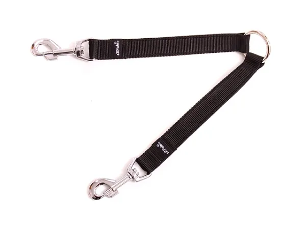 eRPaki Koppel für 2 Hunde 25mm - Ring