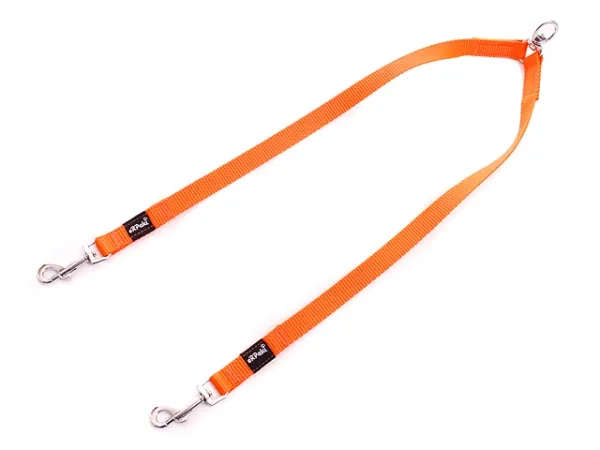 eRPaki Koppel für 2 Hunde 15mm - Wirbel