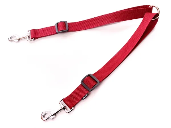 eRPaki Koppel für 2 Hunde 30mm - Ring - verstellbar