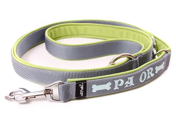 Hundeleine Softshell verstellbar personalisiert
