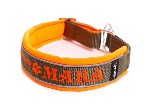 eRPaki PRO Namenshalsband Zugstop 25mm - Reflektor