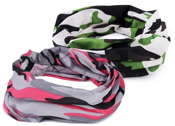 Multifunktionstuch CAMOUFLAGE - GREEN