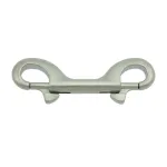 Doppelkarabiner Edelstahl (Aisi 304)