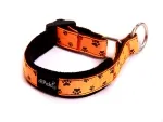 eRPaki® FLEECE Borte Hundehalsband Zugstopp 15mm