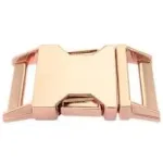 Metallklickverschluss / Steckverschluss rosegold