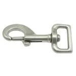 Bolzenkarabiner aus Edelstahl 80 Q mm