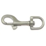 Bolzenkarabiner aus Edelstahl 69 mm